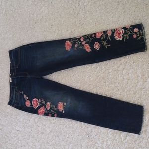 Driftwood Jackie Embroidered Jeans.